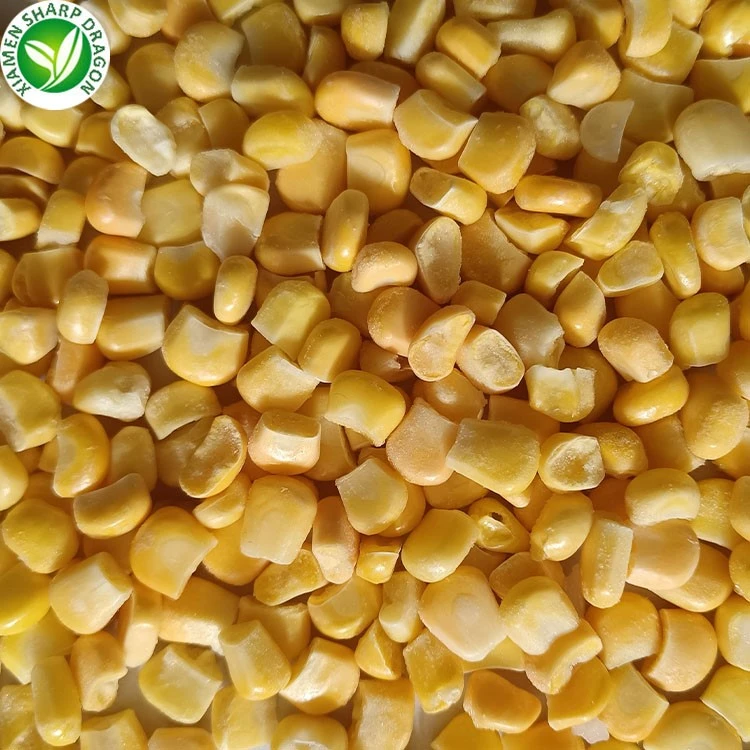 Plain frozen sweet corn for controlled food applications Plain frozen sweet corn for controlled food applications